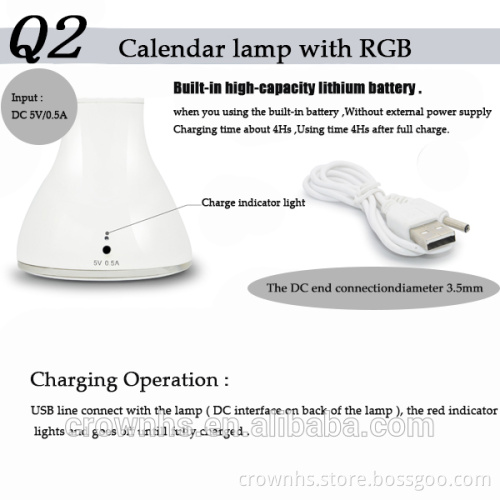 Hot sale USB Touch Switch LED Flexible Desk Table Lamp,3-level brightness switching adjustable led lighting lamp,